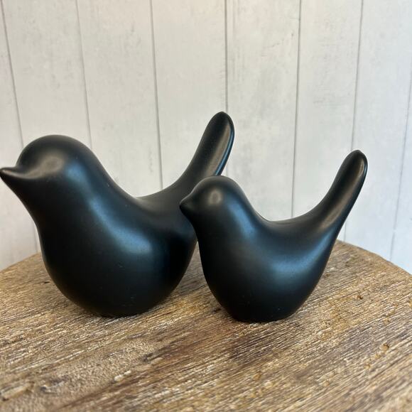 Birds Gift for Bird Lover Ceramic Bird Set NEW Holiday Gift Home Decor NEW - Picture 1 of 6